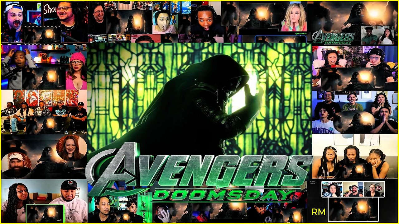 AVENGERS: DOOMSDAY &ndash; NEW TRAILER &ndash;  SPECIAL LOOK &ndash; MEGA REACTION MASHUP &ndash; THIS IS DOOM! 🔥🎬⚡
