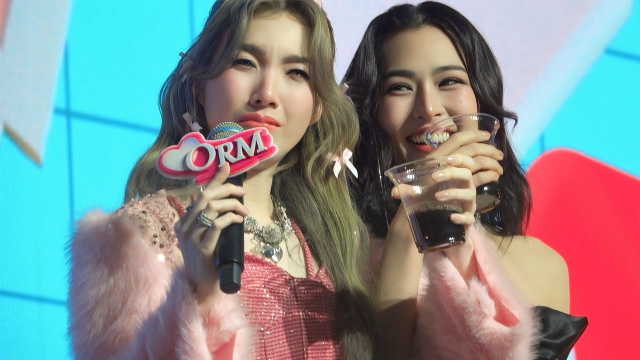 [4k fancam] LingOrm หลิงหลิง ออม - (Game) Drinking Bitter Herbs Tea | LingOrm 2nd FM in HongKong