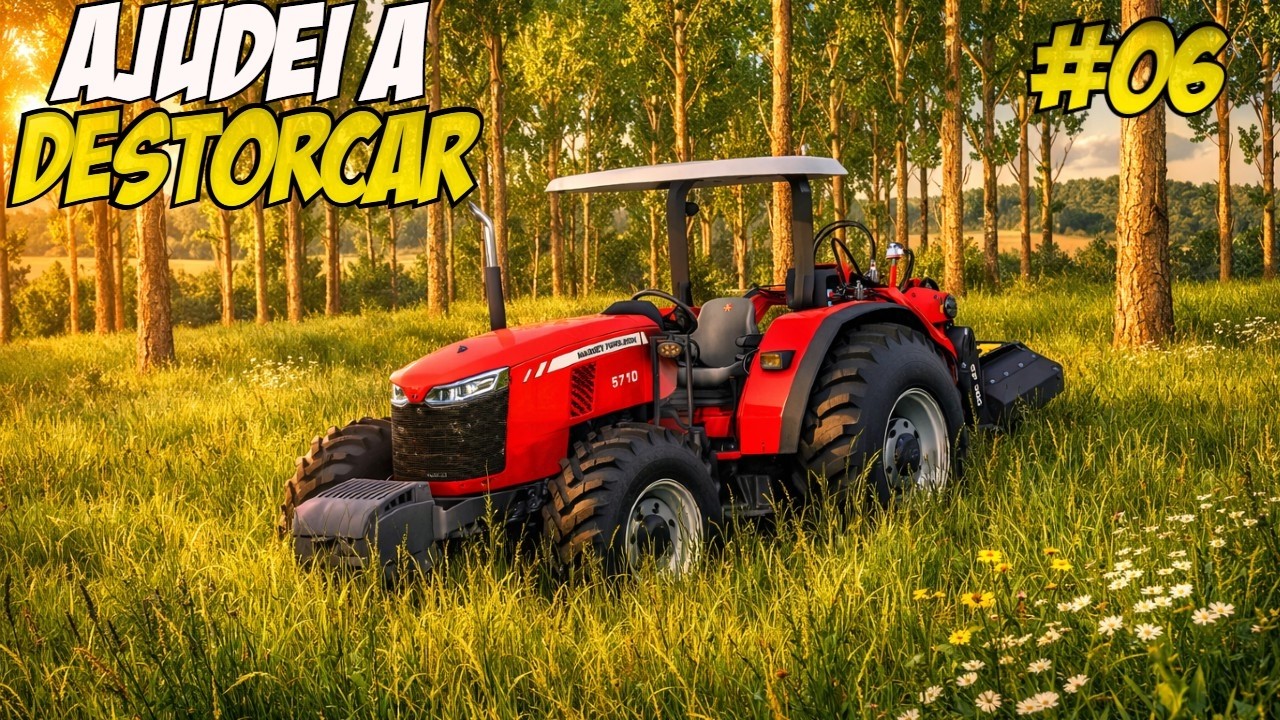 AJUDEI O RIAN A DESTOCAR OS TOCOS FAZ CEDRO ALTO |FS25