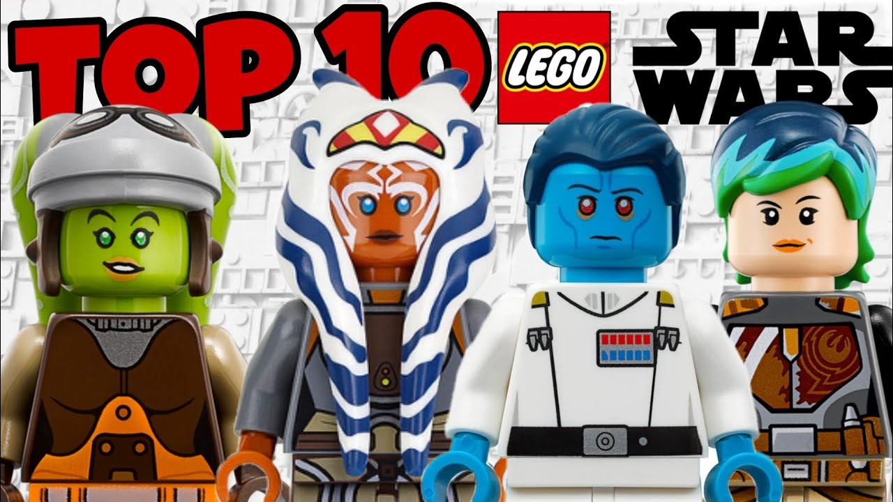 Top 10 LEGO Star Wars Rebels Minifigures EVER Made!