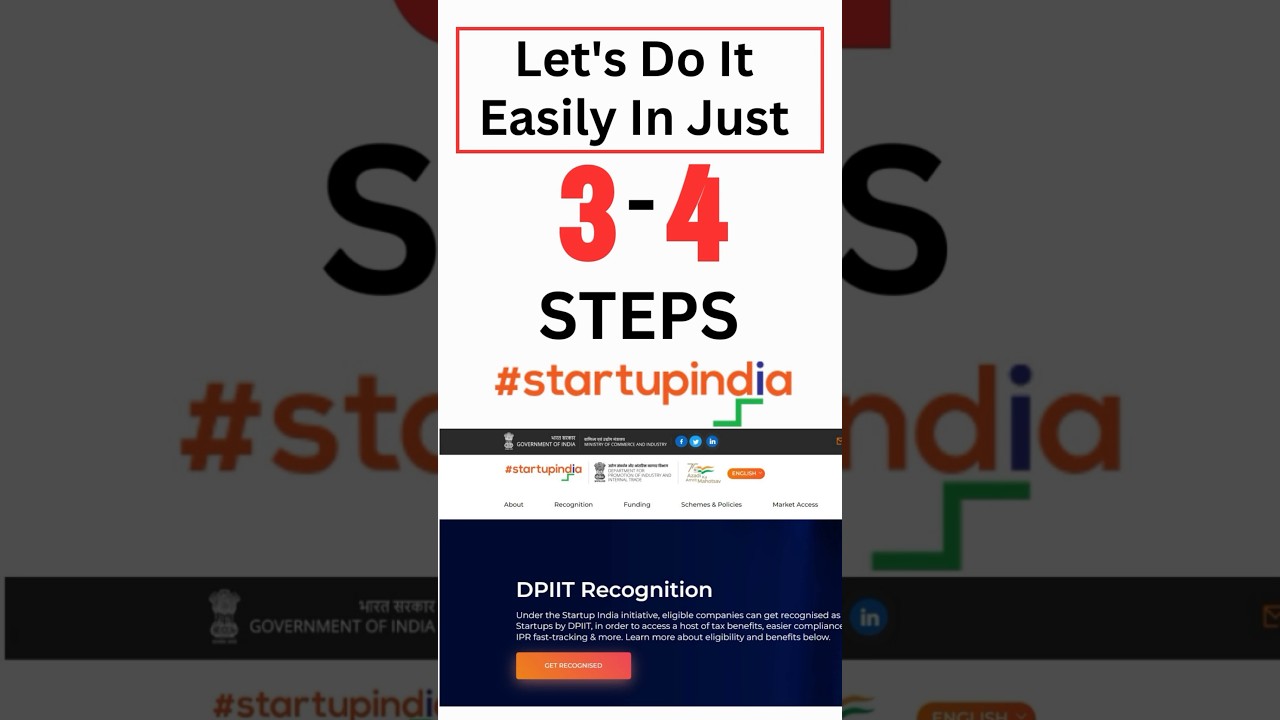I Found a SECRET to Startup India Registration in 3 EASY Steps