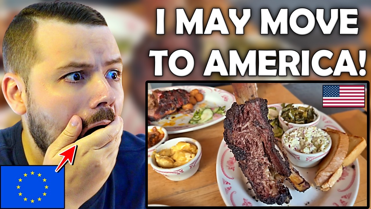 European Tries North Carolina BBQ for the First Time – Speechless!