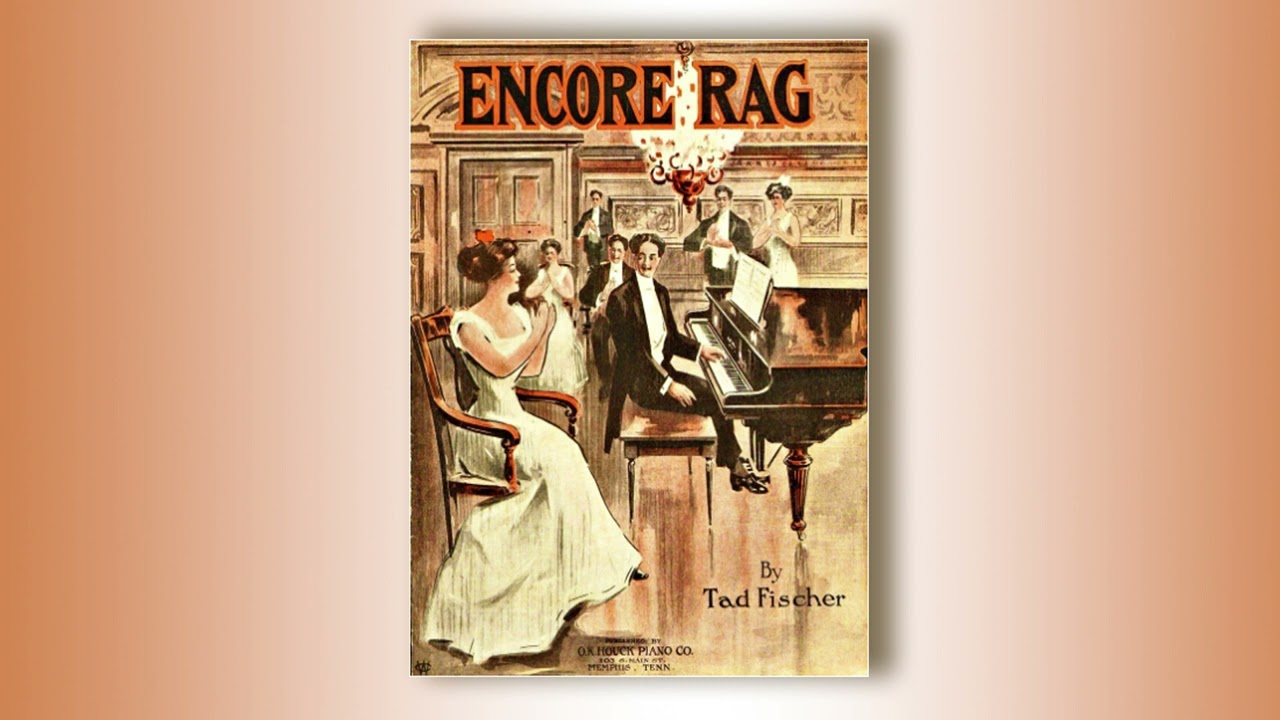 Encore Rag - Tad Fischer - RagTime - Midi - Piano - 1912