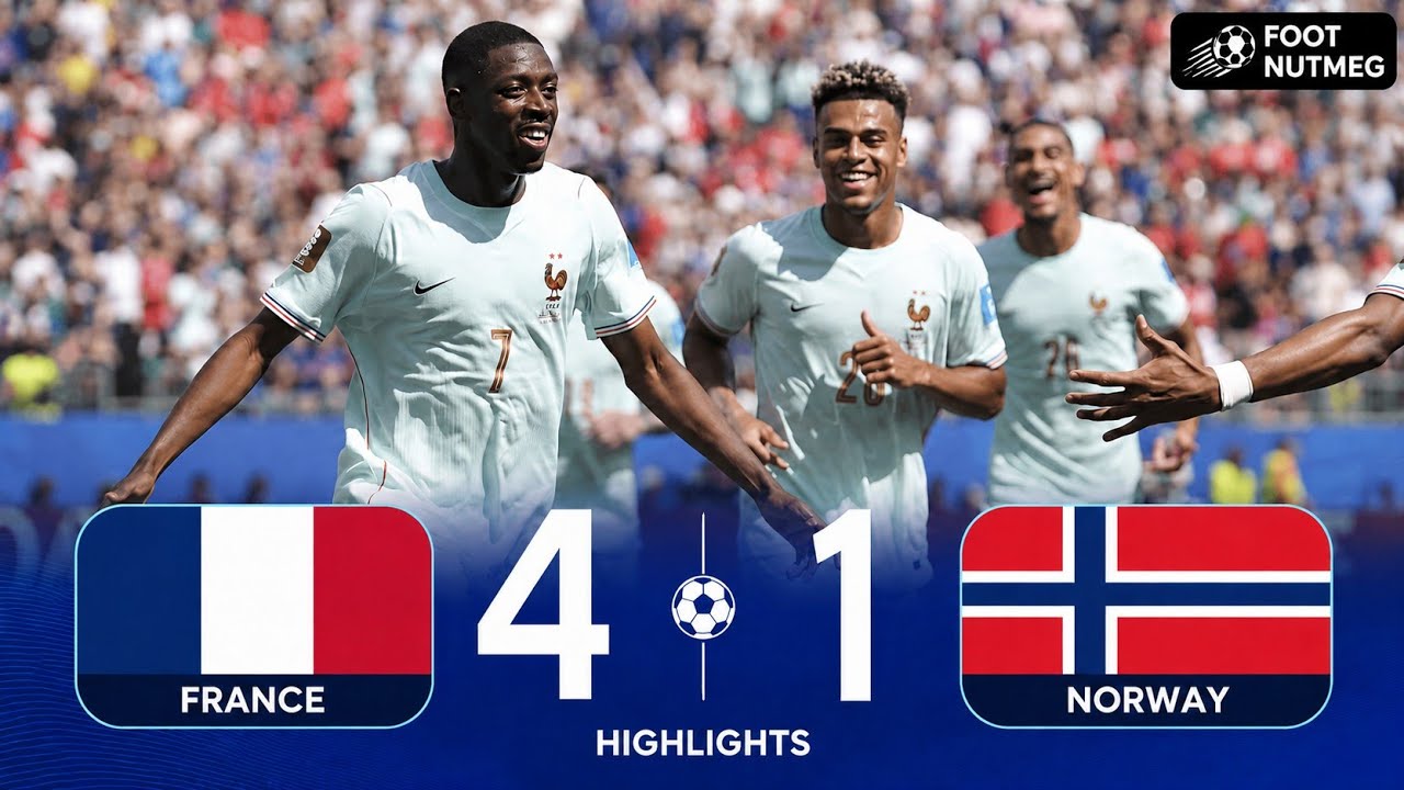 France Vs Norway 4-1 Extended Highlights & All Goals | FIFA World Cup 2026 | Dembele Hattrick