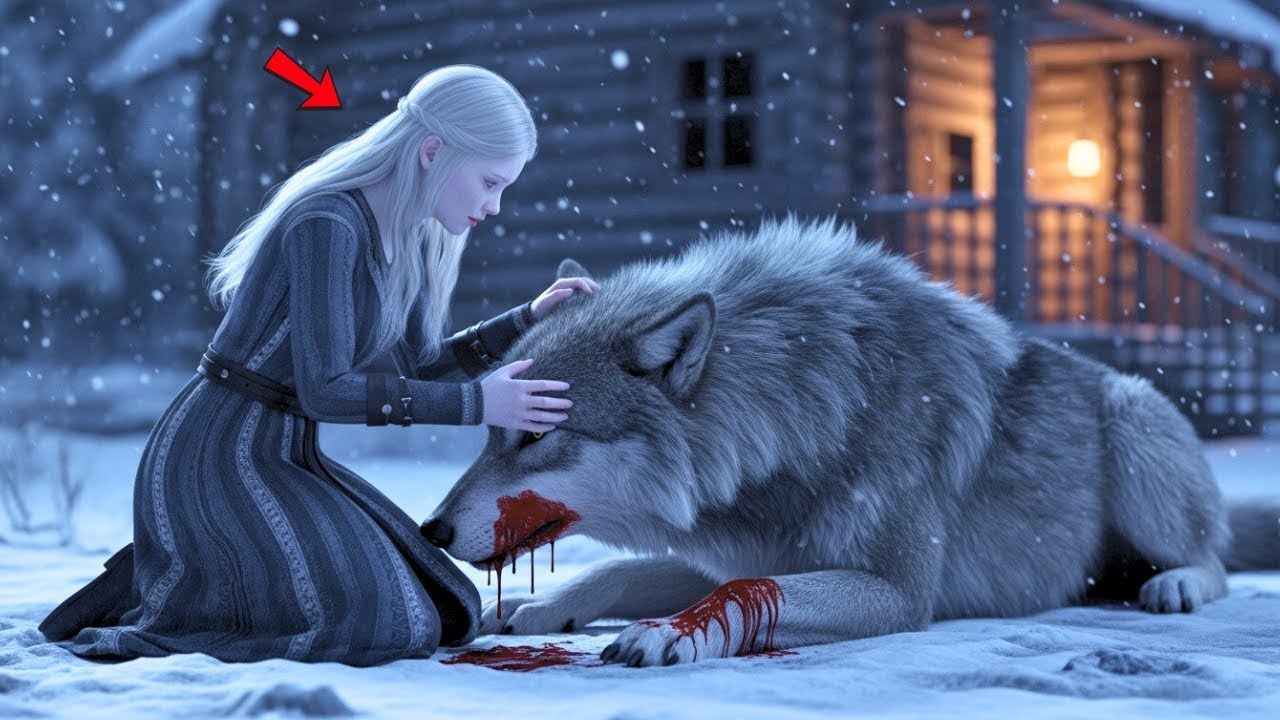Rejected Omega Found a Dying Wolf   The Next Day, the Alpha King Arrived With His Entire Pack