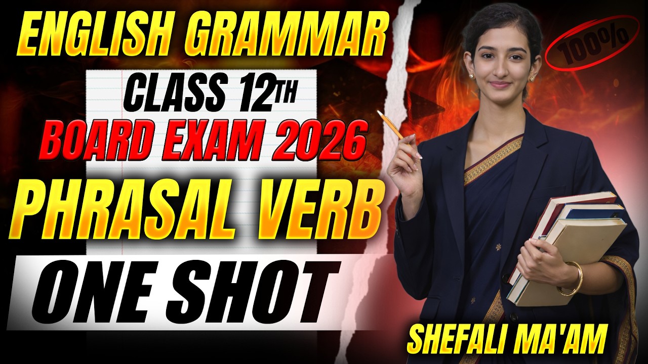 English Grammar Class 12 | Phrasal Verbs Complete Concept | Board Exam 2026 | AW Classes Chaumahla