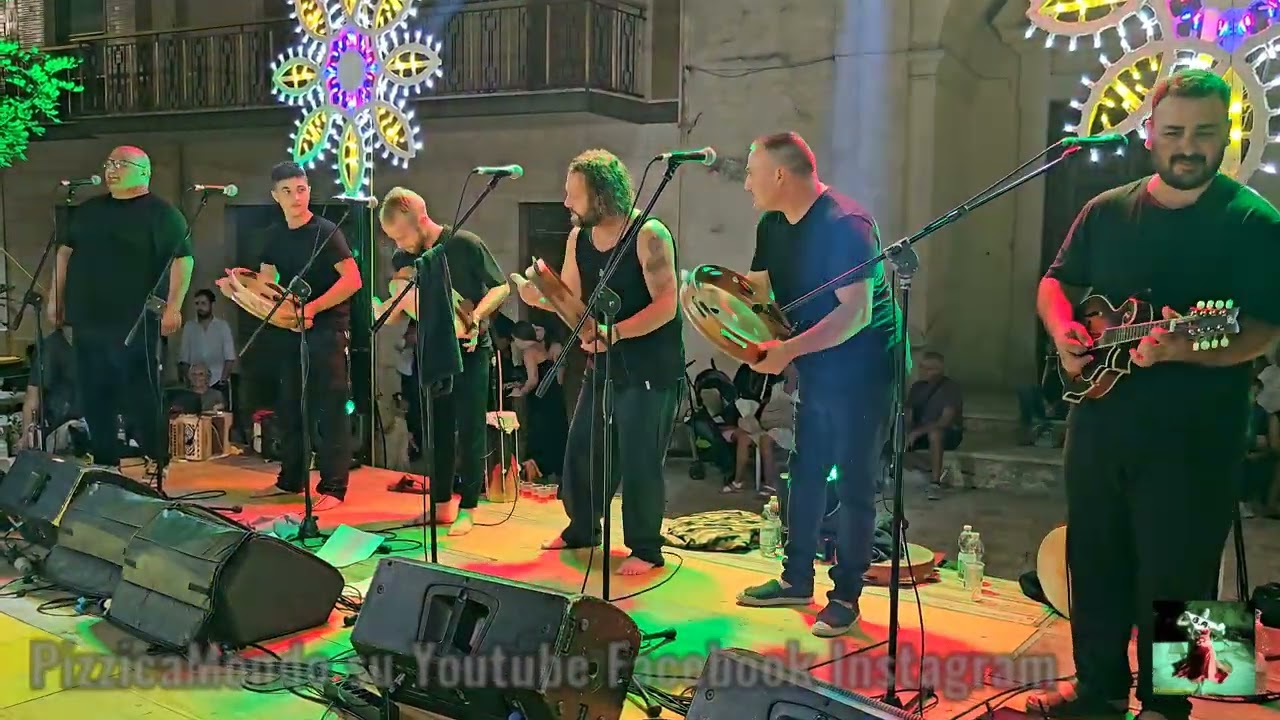 Giancarlo Paglialunga Ensamble Pizzica Tarantina a  La Notte del Borgo 27 Luglio 2024 Latiano