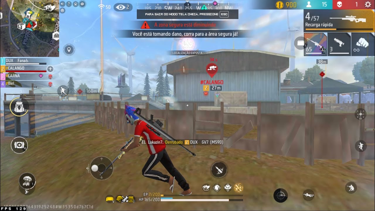 HIGHLIGHTS EM CAMPEONATO #1 💚 EMULADOR FREE FIRE