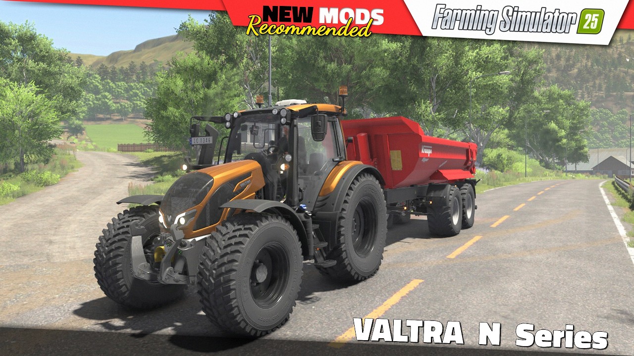 FS25 | Valtra N Series - Farming Simulator 25 Mods Review QHD