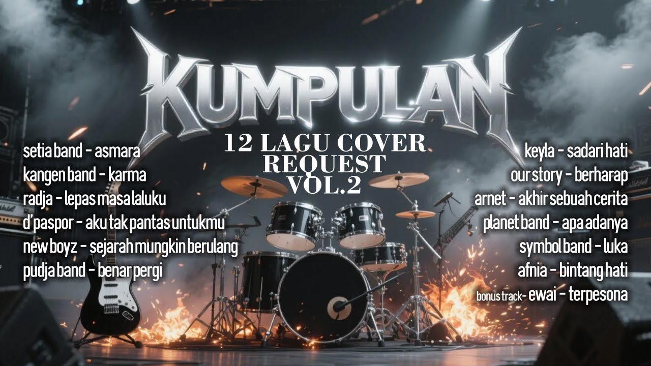 Kumpulan 12 Lagu Cover Rock Metal Vol.2 | Request Penonton