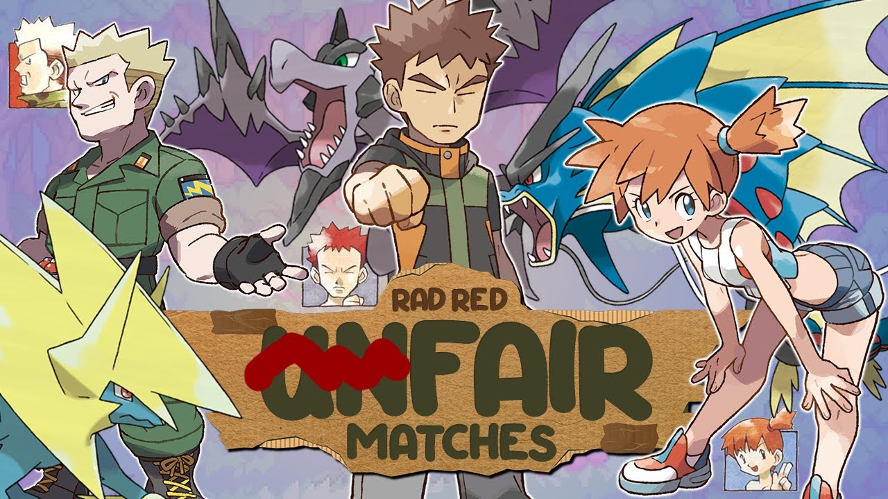 The INSANE gym rematch gauntlet - Radical Red Randomizer