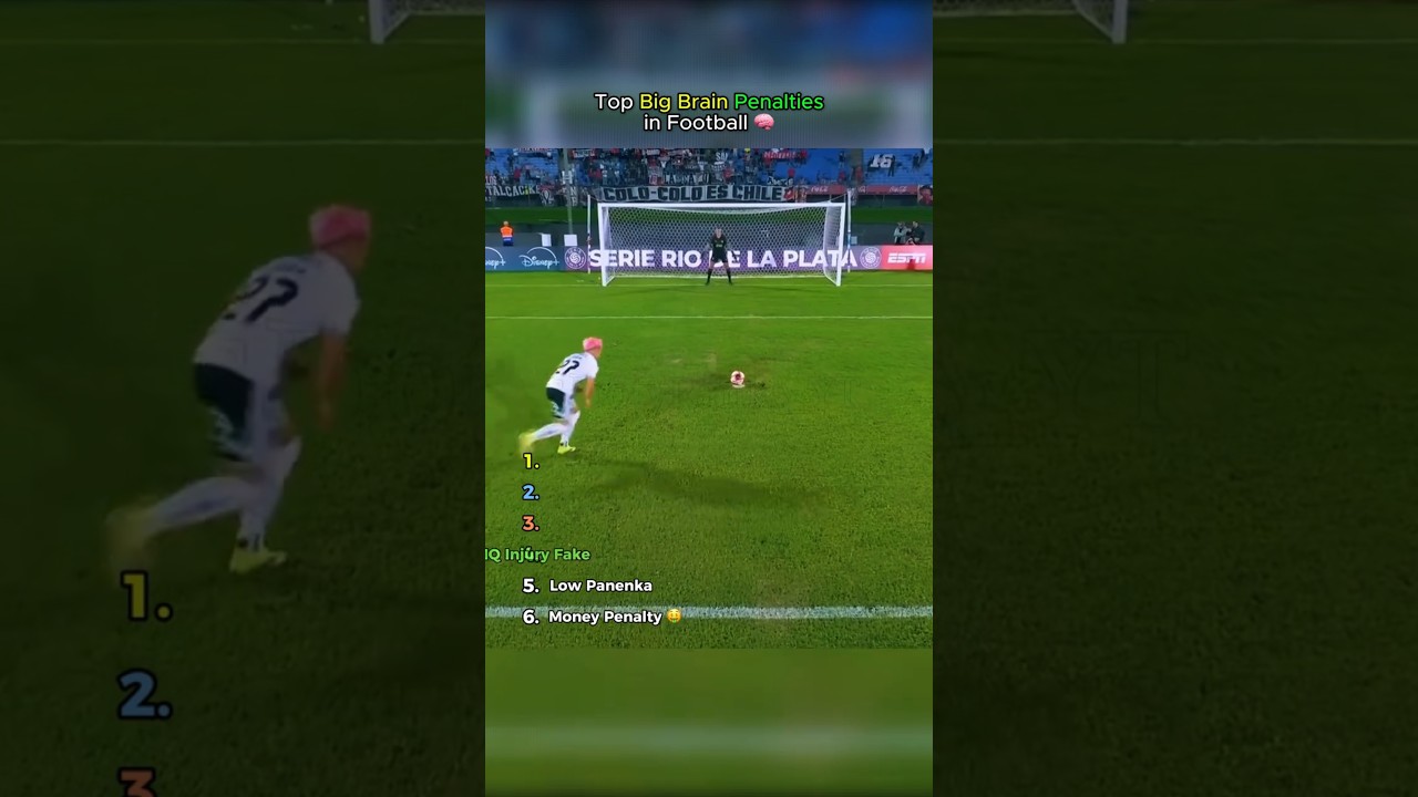 Top Big Brain Penalties in Football 🧠