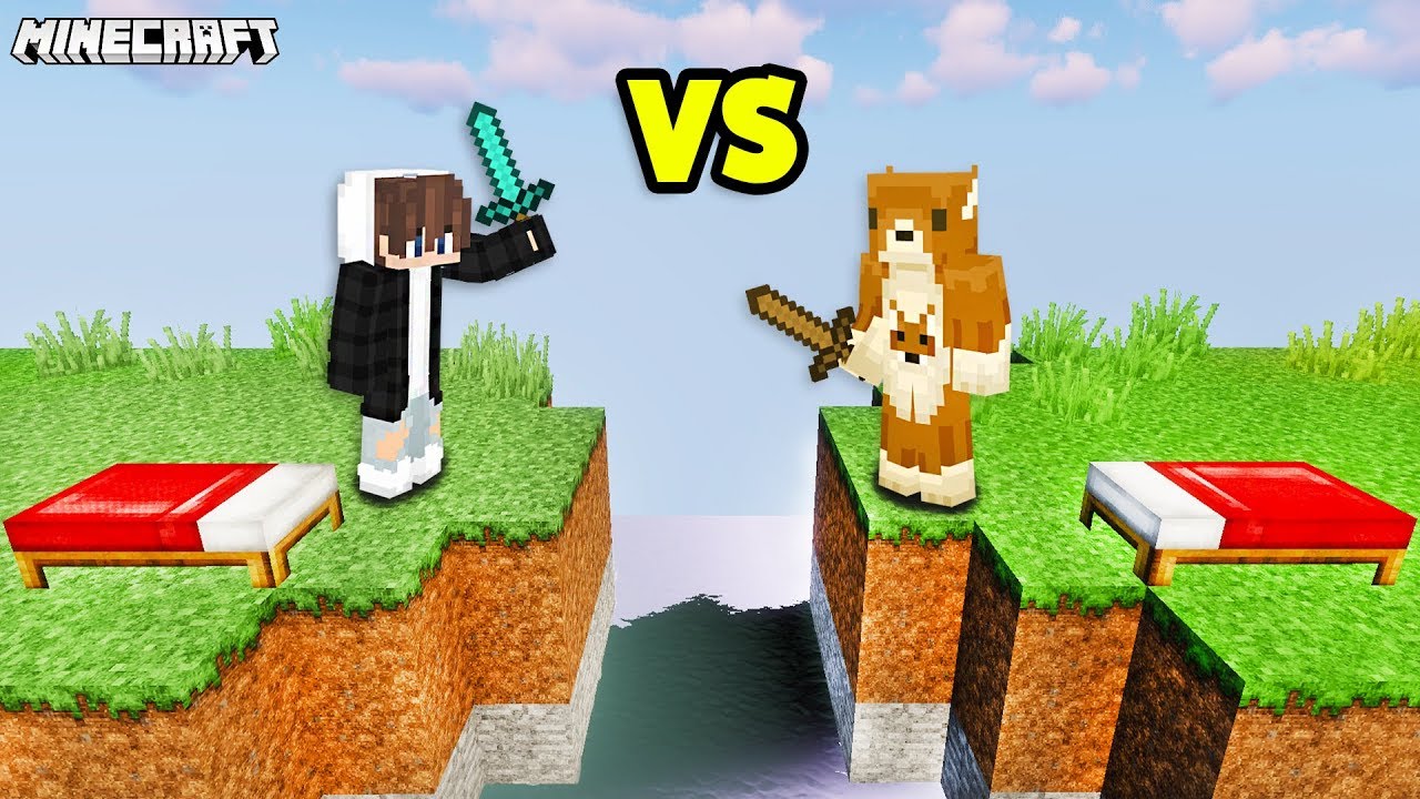 MACIOCH vs AGENTIX NA BED WARS *wygrałem?!*