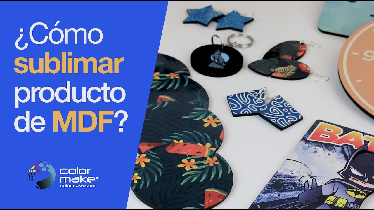 ➡️ Tutorial: Cómo sublimar productos de MDF