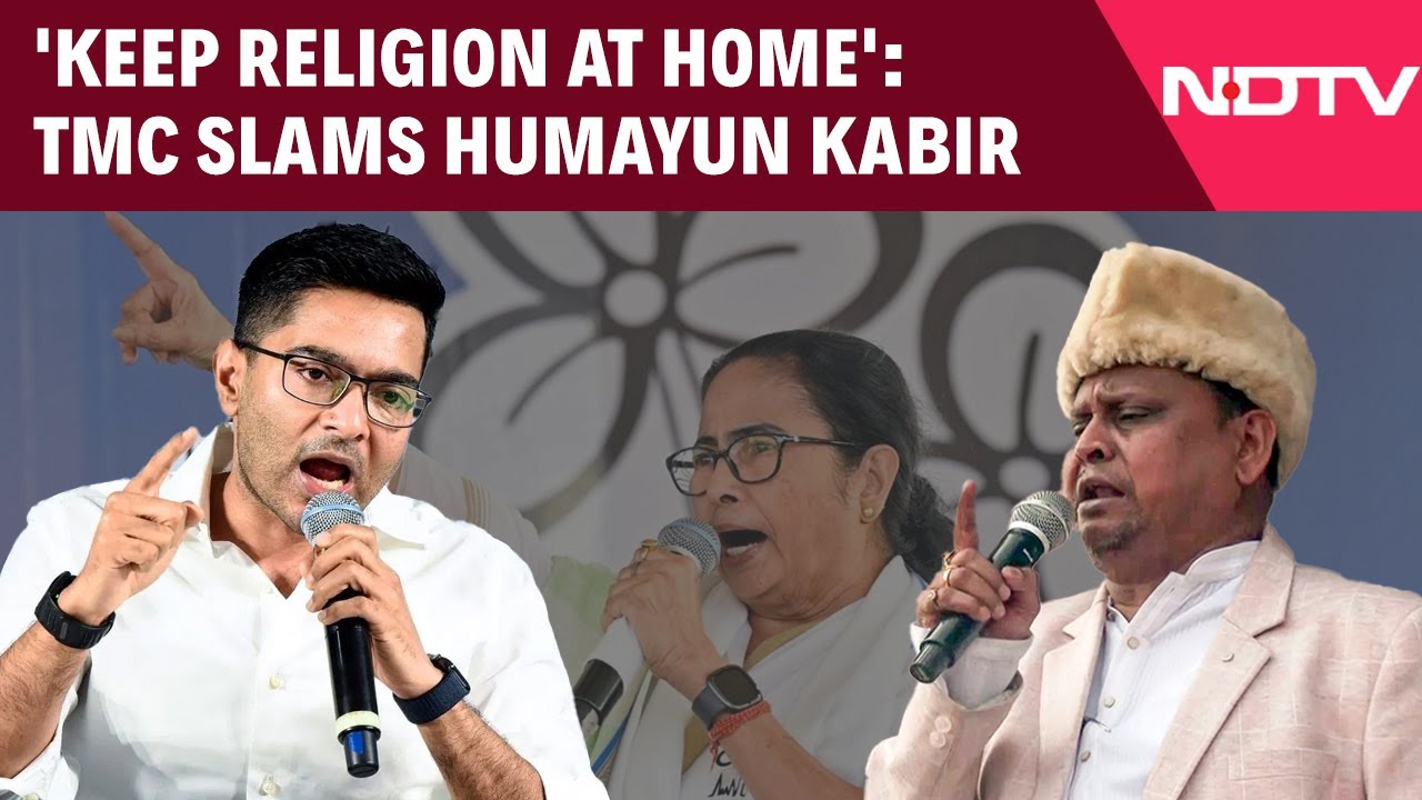 West Bengal News | Abhishek Banerjee Slams Humayun Kabir Over Temple&ndash;Mosque Politics