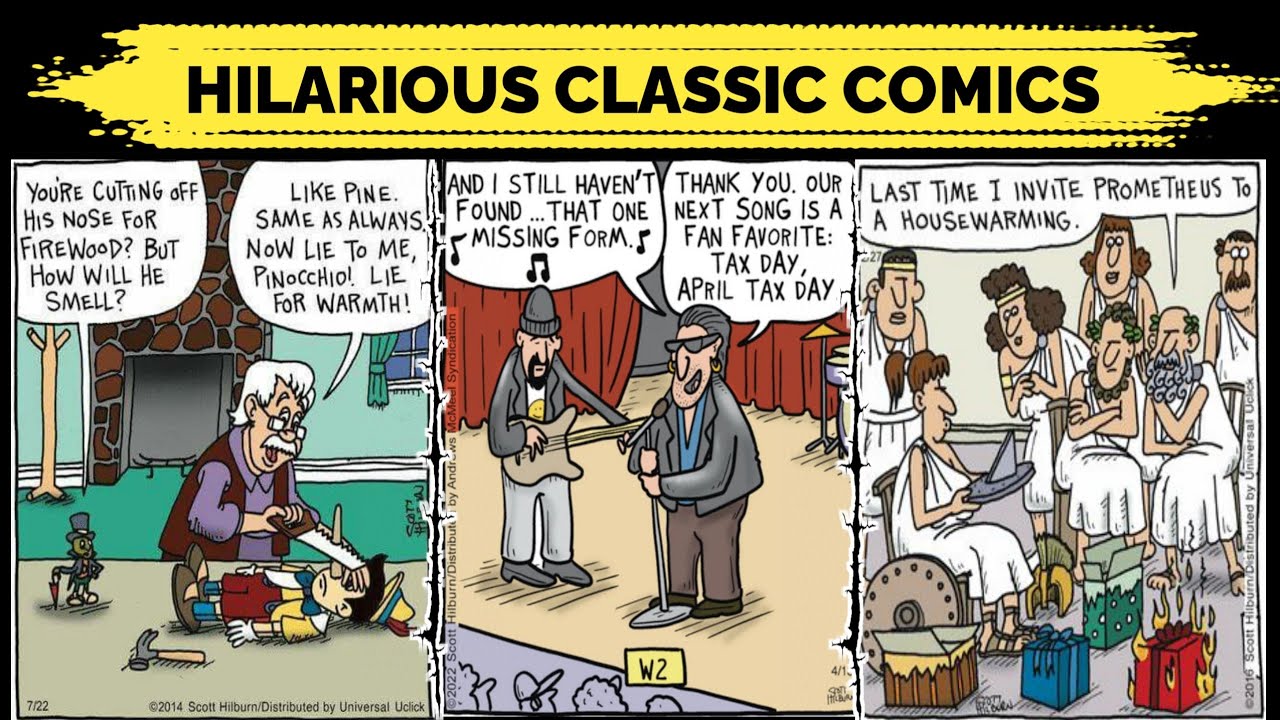 Hilarious Classic Comics That'll Entertain You Instantly 😂 | Vintage Cartoon Humor Collection
