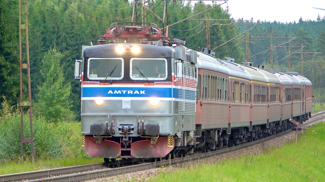 Trains in Karbenning - August 2025 (reroutings)