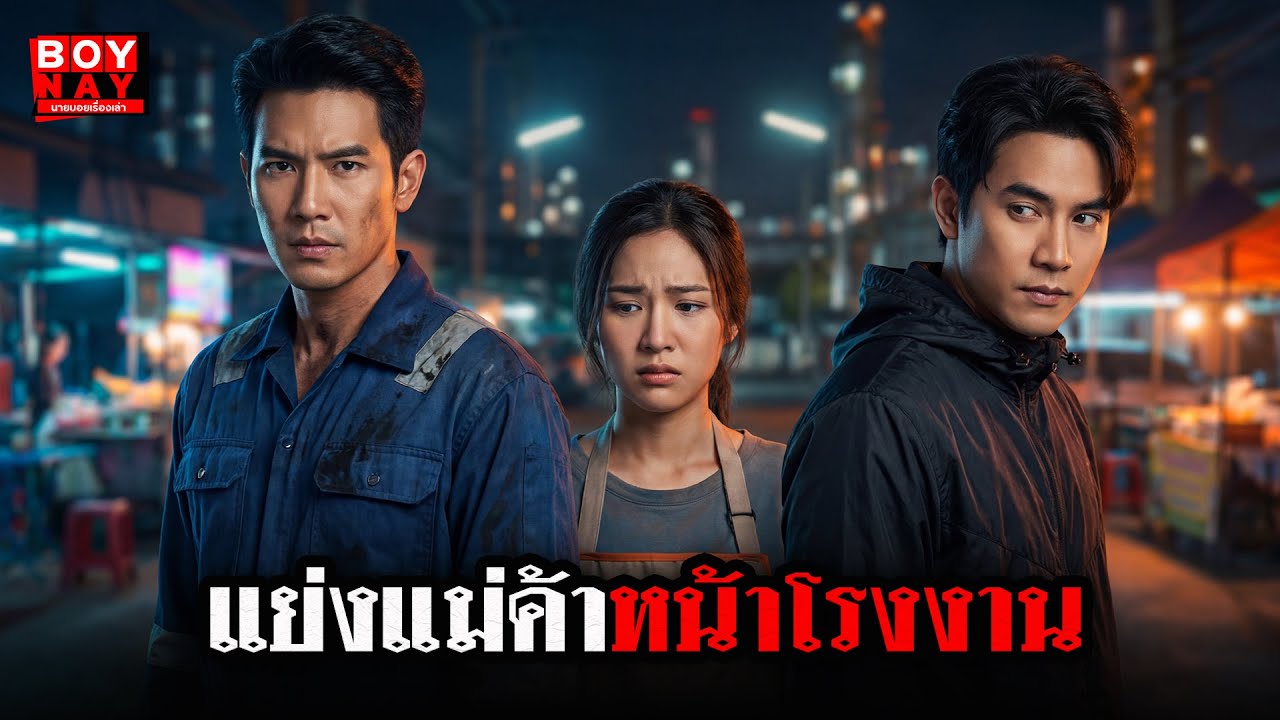 แย่งแม่ค้าหน้าโรงงาน (นายบอยเรื่องเล่า) สวยจนเป็นเหตุ หนุ่มโรงงานตีกันแย่งจีบ ทะเลาะกันตาย