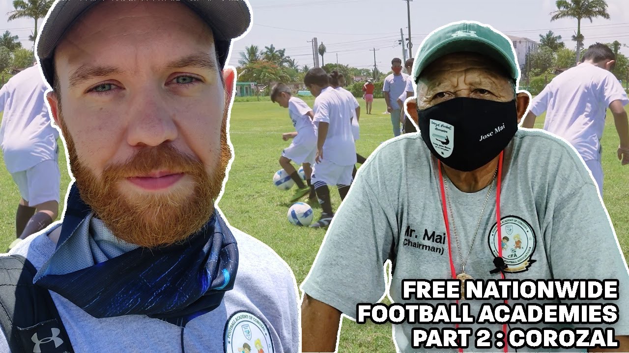 Launching the Football Academy of Corozal