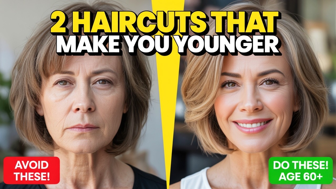 2 Haircuts That Will Make You Look 10 Years YOUNGER & 2 You Should Avoid | For Women Over 60