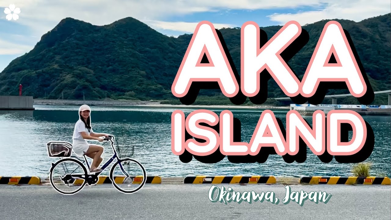 Discover Aka Island, Okinawa 🏖 Biking, Beaches & Local Delight