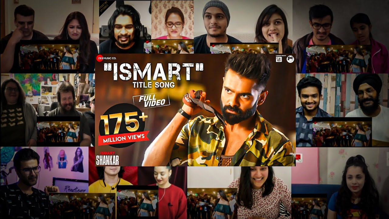 Ismart Title Video Song Mashup Reactions | Ram Pothineni, Nidhhi, Nabha Natesh | #DheerajReaction |