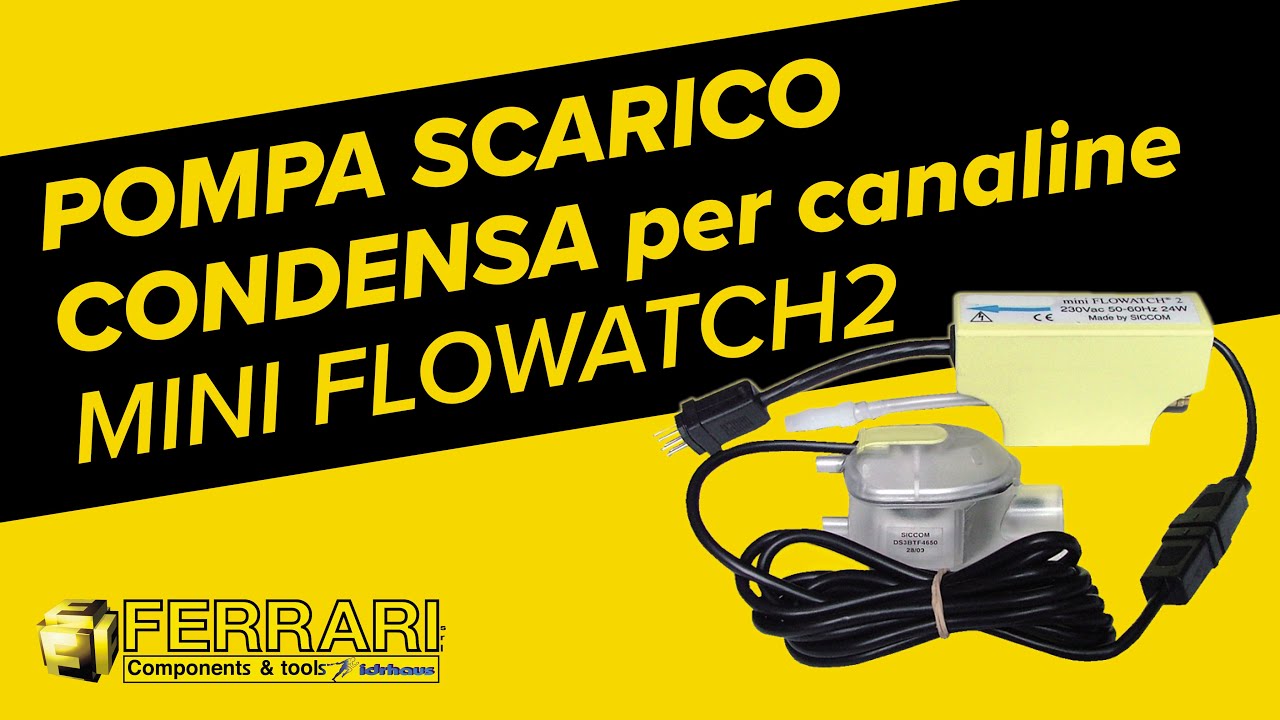 Pompa scarico condensa per canalina - MINI FLOWATCH ® 2