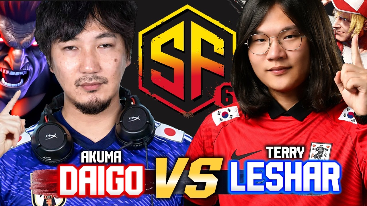 🔥SF6 Akuma (DAIGO vs LESHAR) Terry🔥Street Fighter 6 Gameplay High Level