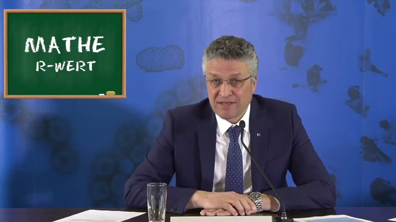 #Wieler, #Drosten, Merkel & Co erkl&auml;ren, wie der R-Wert berechnet wird [Satire] #RKI