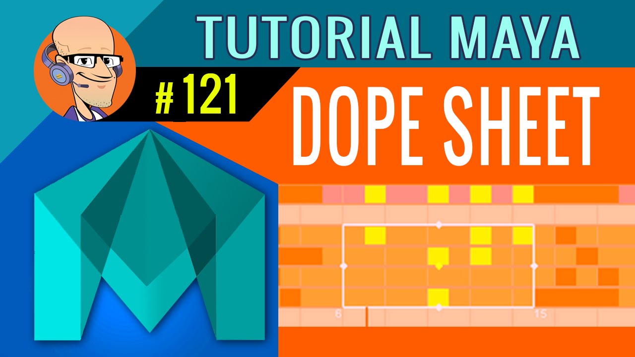 Dope Sheet | Tutorial Maya 2016  #121 (Animacion 3D en español)
