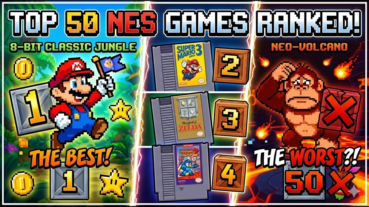 Top 50 NES Games