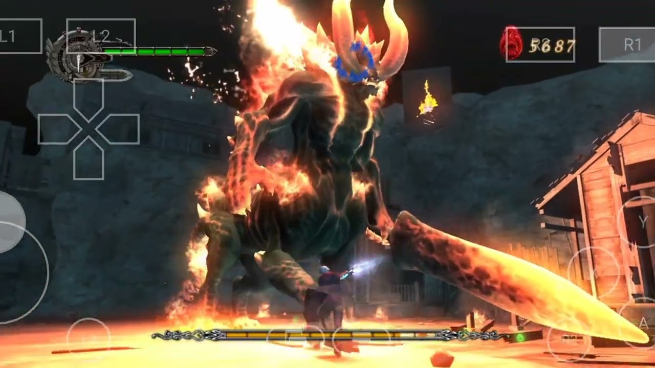 Defeat the first Boss of Devil May Cry 4 | Nero Vs Berial 
