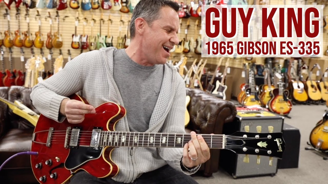 Guy King with a 1965 Gibson ES-335 singing 