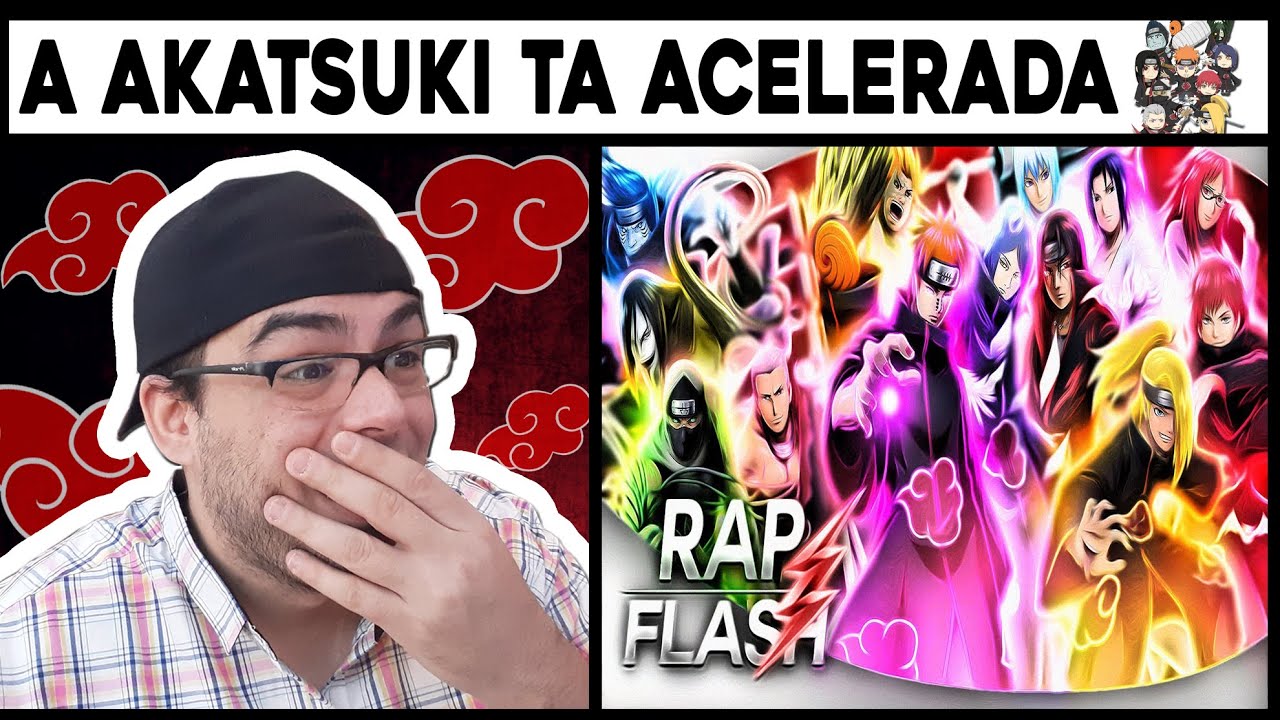 REACT - FLASH BEATS / SpeedLord - AKATSUKI (Naruto Shippuden) - ESPECIAL 100K / (Prod. Hunter)