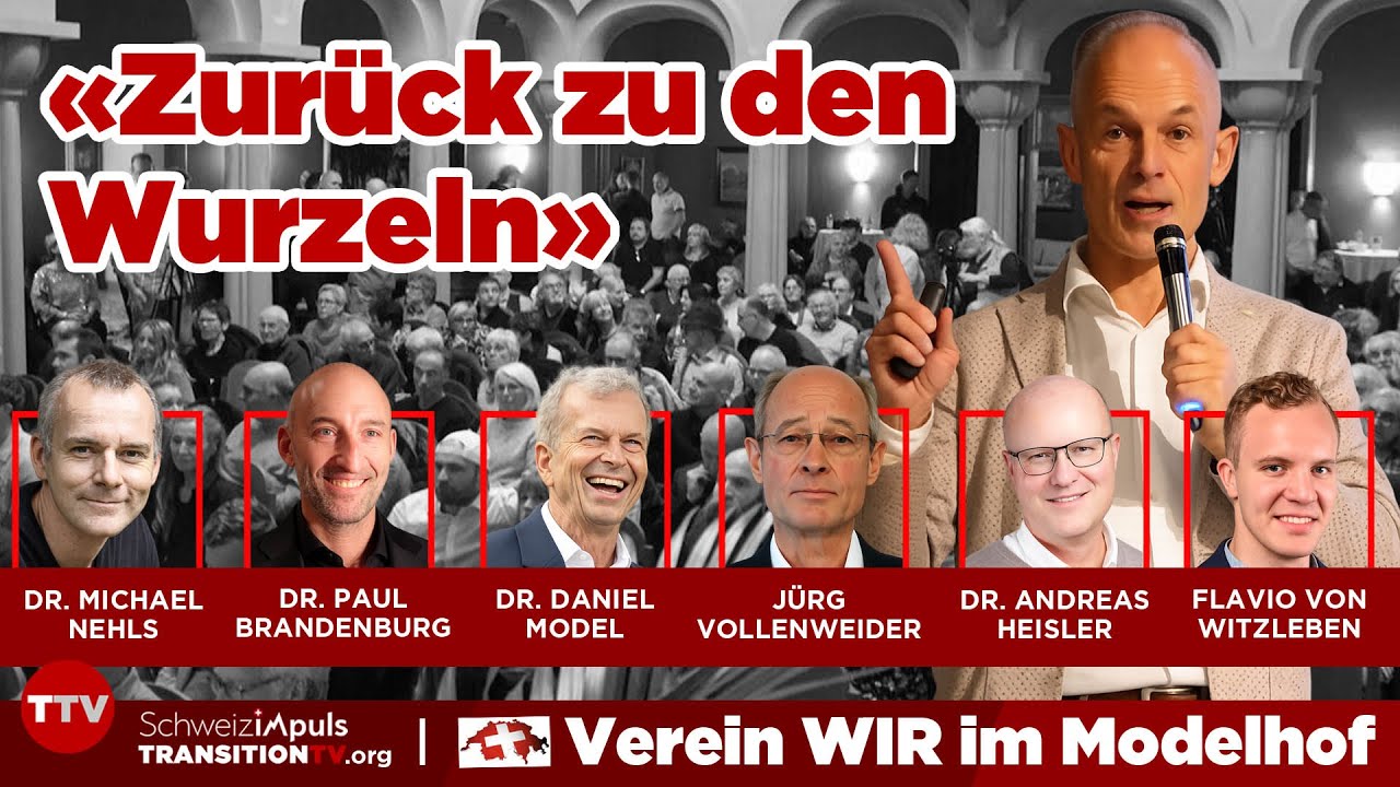 Porträt des 🇨🇭 Vereins WIR – Impulsreferate von C. Oesch, D. Model & M. Nehls | Müllheim, 11.12.2025