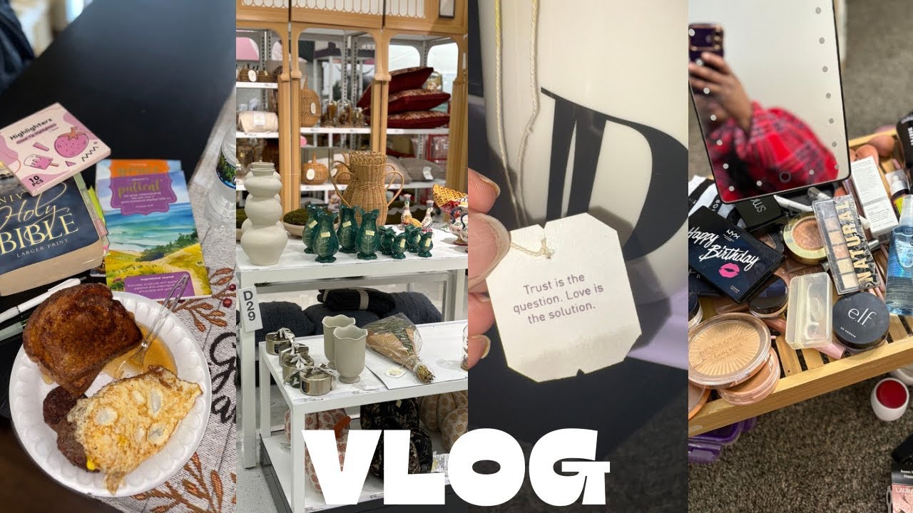 DITL| SAHM и его жена, распаковываем мою косметику, у нас получилось 💪, намеренно