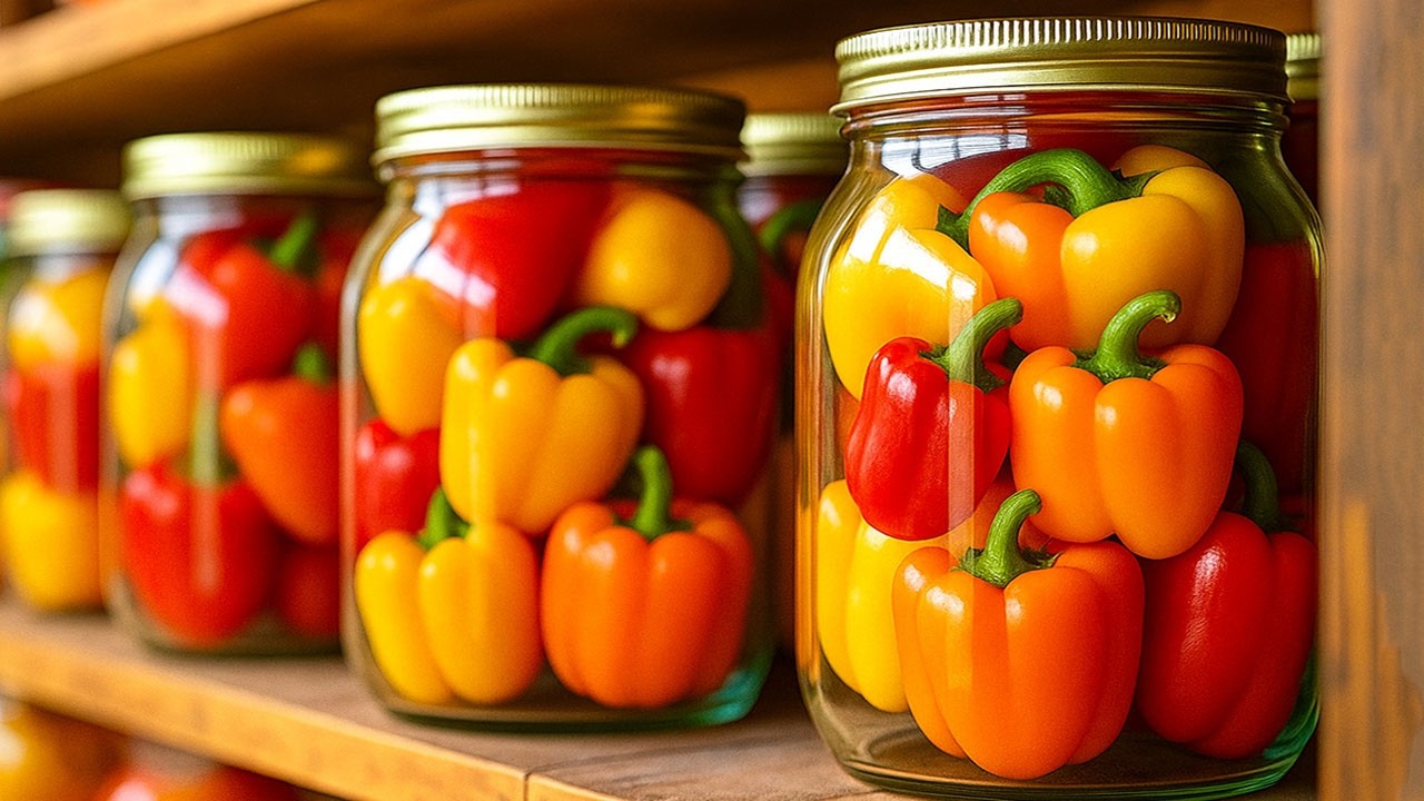 How To Store Bell Peppers For 1 Year Without Spoilage|Clever Tricks