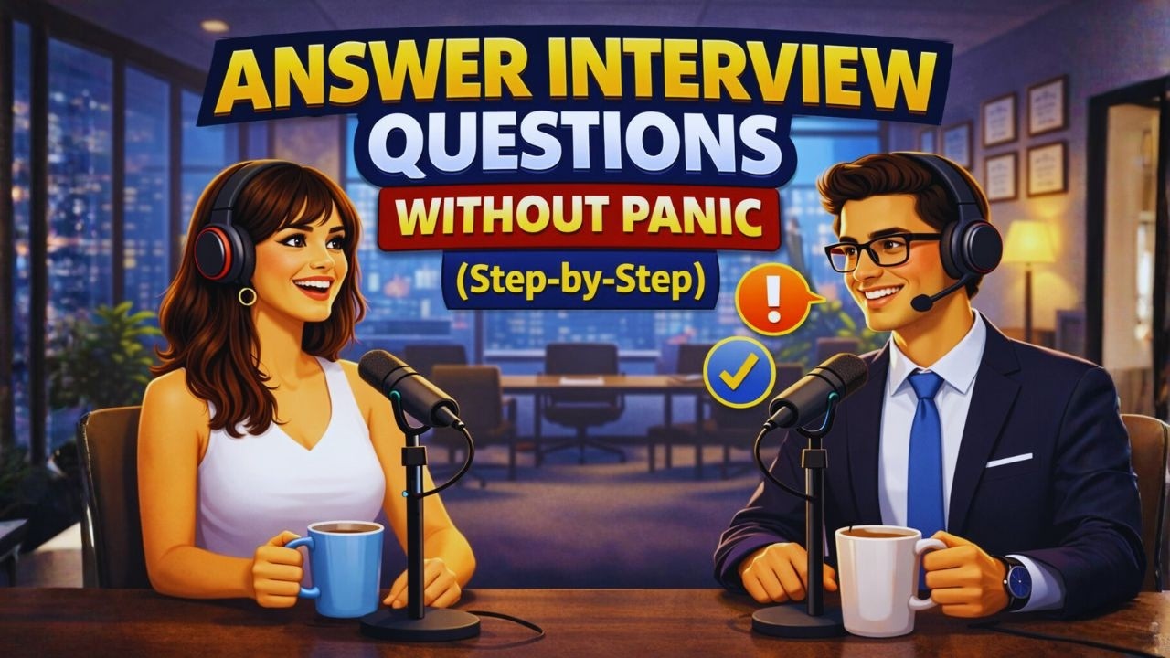 How to Answer Interview Questions Without Panic
