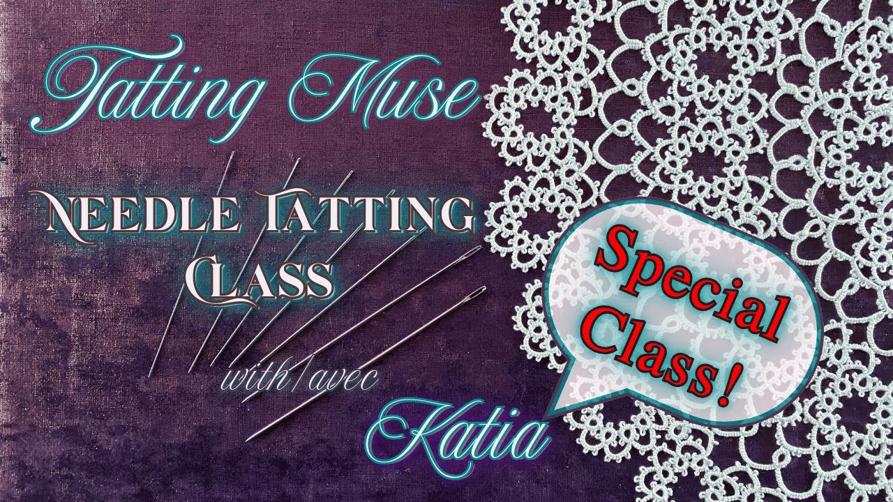 15. Unlock the Magic of Needle Tatting: ROR Earrings with Beads! (Part 2)