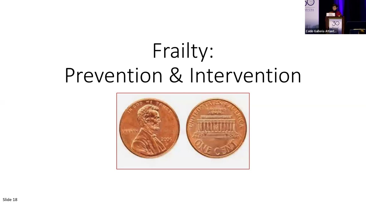 Frailty: Screening, Preventing, and Intervening