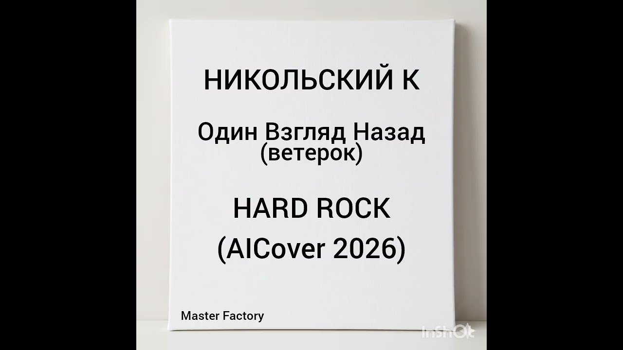 К. НИКОЛЬСКИЙ - Один Взгляд Назад (AICover 2026) #nostalgia #remix