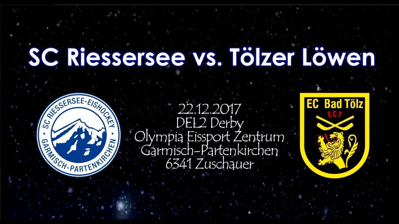 DEL2 Derby - SC Riessersee vs Tölzer Löwen - 6400 Zuschauer