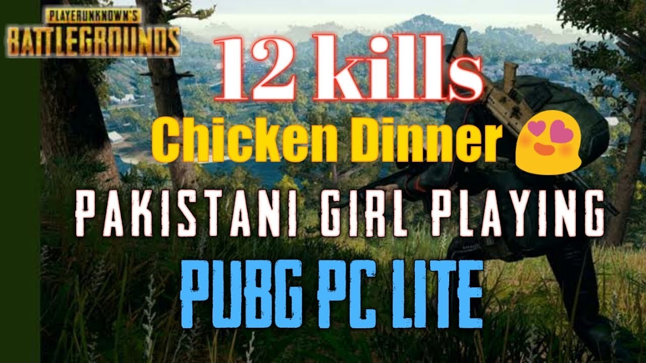 Pakistani girl playing Pubg Pc Lite | Winner winner chicken dinner | Rubis gaming