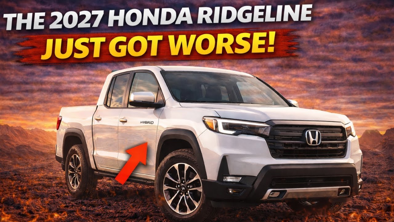 All-New 2027 Honda Ridgeline Is Making a HUGE Mistake!