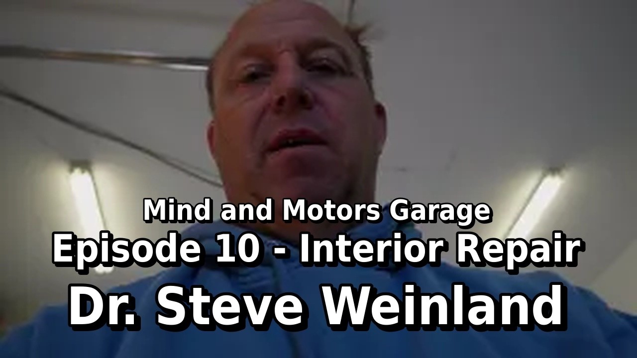 Episode Ten - Cleaning / replacing interior parts.  A snowstorm, and the first drive 1080p