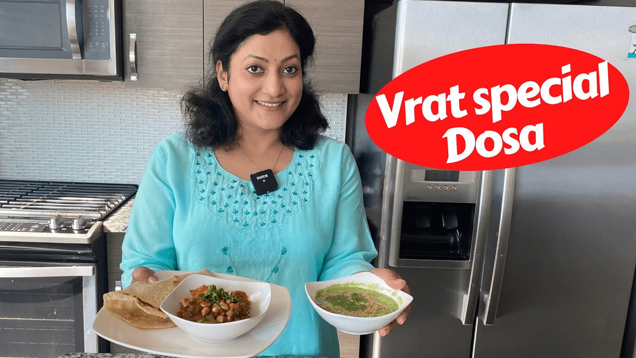 Sama and rajgira ka dosa | Amaranth falahari dosa | Vrat ka khana