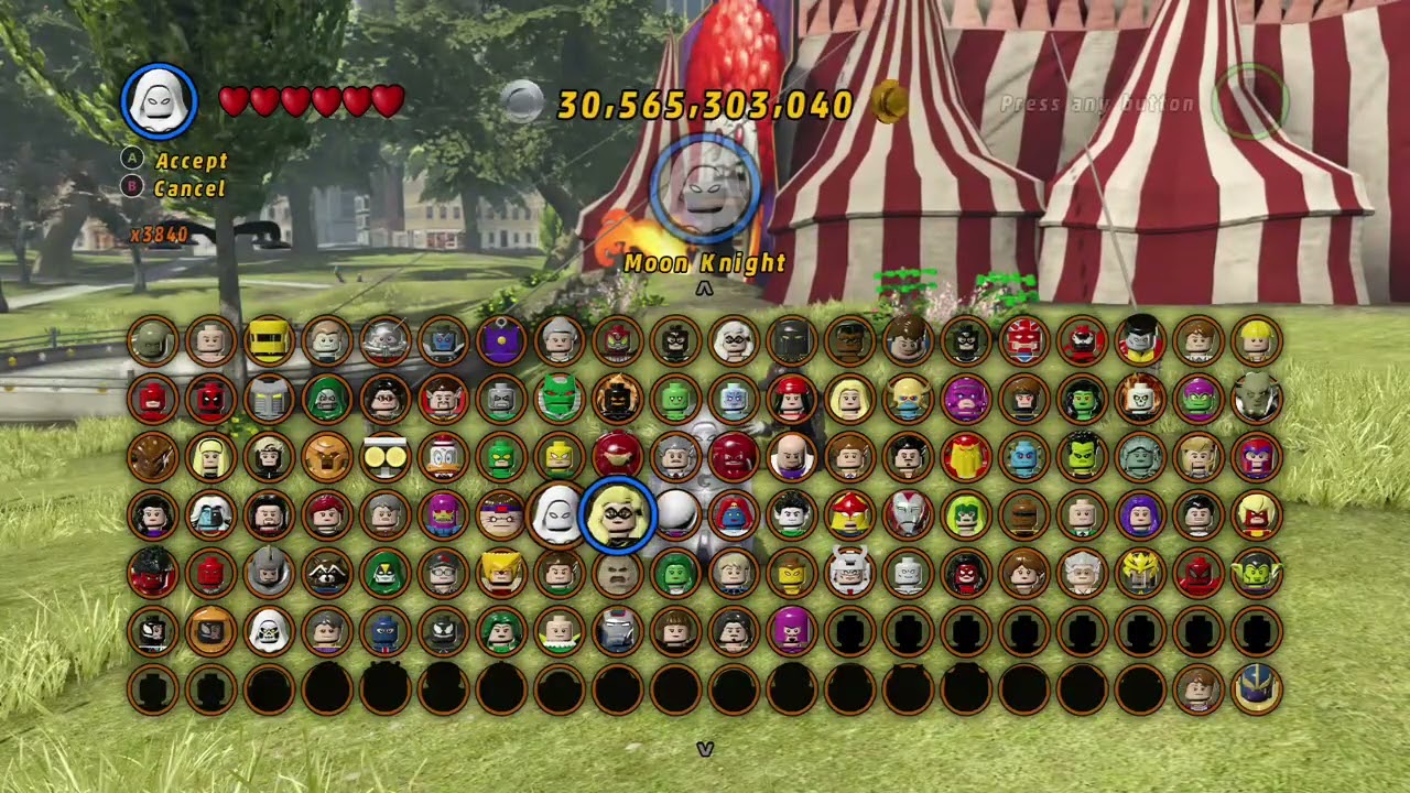 Lego marvel superheroes character showcase row 4