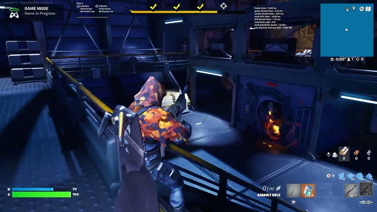 UEFN: First Adrift Lockdown Gameplay Test