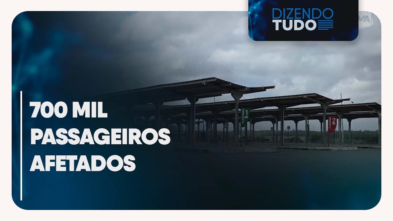 Greve geral paralisa o transporte coletivo de São Luís