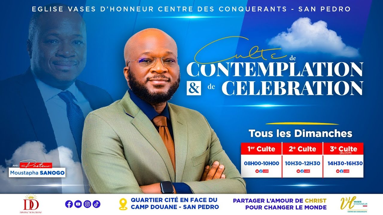 Bienvenue au 1er Culte I Pst  Moustapha Sanogo I 08/02/2026